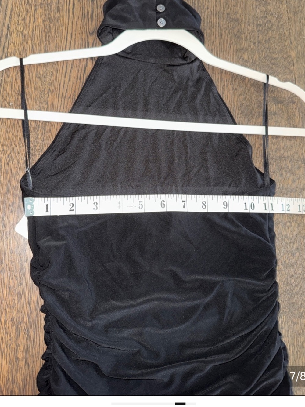 WILFRED Black Halter Midi Dress - Picture 5 of 8